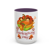 Load image into Gallery viewer, Accent Coffee Mug - Thanksgiving Day - Turkey
