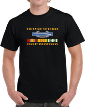 Load image into Gallery viewer, Army - Vietnam Veteran - Cbt Infantryman W Cib Vn Svc Classic T Shirt, Crewneck Sweatshirt, Hoodie, Long Sleeve
