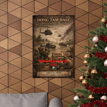 Load image into Gallery viewer, Matte Poster - Dong Tam Base, Mekong Delta 1967-70 - 162nd Aslt Hel Co
