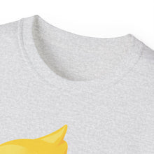 Load image into Gallery viewer, Unisex Ultra Cotton Tee - Yellow Rubber Duck - Oblique Left Front X 300
