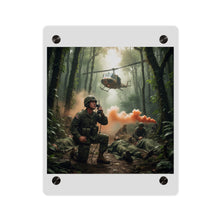 Load image into Gallery viewer, Acrylic Wall Art Panel - Medevac Request - Vietnam
