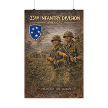 Load image into Gallery viewer, Matte Poster - Americal Division in Vietnam, 1967

