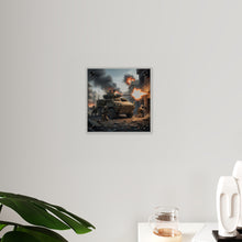 Load image into Gallery viewer, Acrylic Wall Art Panel - Marine LAV in support of the 2nd Battle of Fallujah

