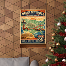 Load image into Gallery viewer, Matte Poster - Route 66 - America Drives West
