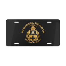 Load image into Gallery viewer, License Plate - Army - 1st Bn, 5th Cavalry - Airmobile - Vietnam Veteran 3D X 300
