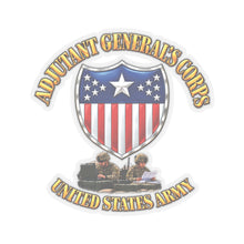 Load image into Gallery viewer, Kiss-Cut Stickers - Army - Adjutant General's Corps - Tactical - 3D - Enhanced
