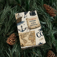 Load image into Gallery viewer, Gift Wrap Paper — Columbus Day
