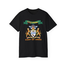 Load image into Gallery viewer, Unisex Ultra Cotton Tee - COA - Coat of Arms of Guyana - Coat of Arms X 300
