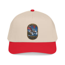 Load image into Gallery viewer, Mid Profile Baseball Cap - USS Pueblo Attack-Defense Commemorative Patch
