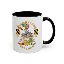 Load image into Gallery viewer, Colorful Mug (11oz/15oz) - Army - Charlie Battery.2nd Battalion,17th Field Artillery - w  1st Cavalry Div - M110 8in SP - Vietnam Vet w VN SVC X 300

