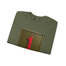 Load image into Gallery viewer, Crewneck Sweatshirt - Army - SSI - 1st Infantry Division wo txt - 3D - Enhanced
