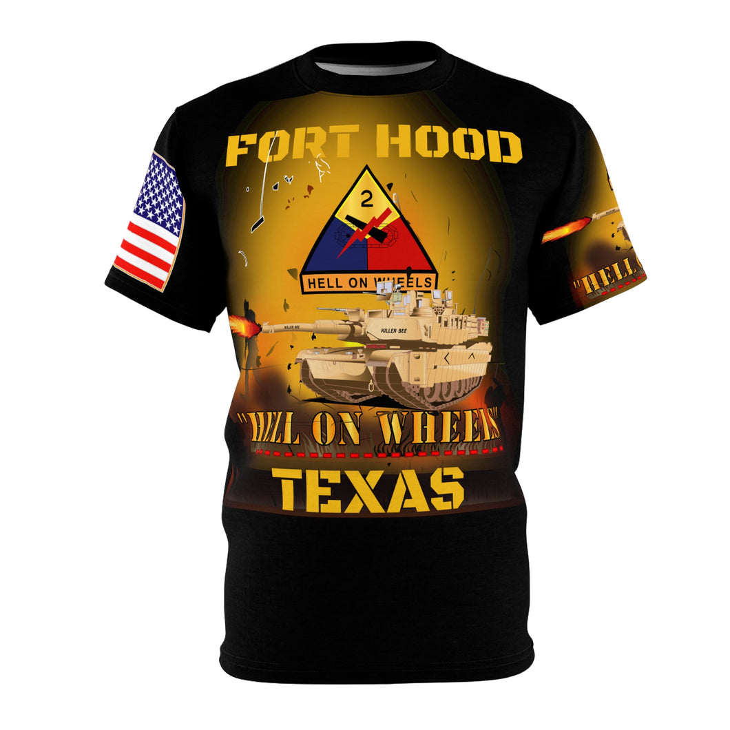 AOP - 2nd Armored Division  - Fort Hood, TX  Main Battle Tank - M1A1 - Hell on Wheels