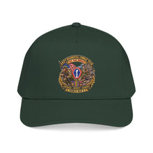 Load image into Gallery viewer, Mid Profile Baseball Cap - Army - 442nd Infantry Regimental Combat Team - 3D - Enhanced with EUR WWII SVC
