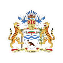 Load image into Gallery viewer, Kiss-Cut Stickers - COA - Coat of Arms of Guyana wo Txt X 300
