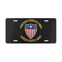 Load image into Gallery viewer, License Plate - Army - Adjutant General's Corps - 3D - Enhanced

