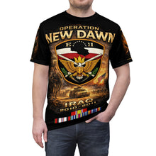 Load image into Gallery viewer, Operation New Dawn Tribute Tee — "End of Mission: Iraq Sept 1, 2010–Dec 15, 2011"
