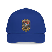 Load image into Gallery viewer, Mid Profile Baseball Cap - Women Marines - Marine Corps Womens Reserve - WWII - 3D - Enhanced
