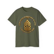 Load image into Gallery viewer, Unisex Ultra Cotton Tee - Army - Command Sergeant Major - CSM
