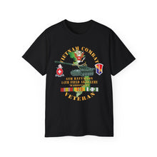 Load image into Gallery viewer, Unisex Ultra Cotton Tee - 6th Bn, 14th Artillery Regiment - w 1st Field Force - M107 - 175mm Gun - Vietnam Vet w VN SVC
