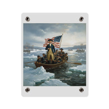 Load image into Gallery viewer, Acrylic Wall Art Panel - Washington Crossing the Delaware duing the Revolutionary War
