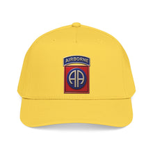 Load image into Gallery viewer, Mid Profile Baseball Cap - Army  - 82nd Airborne Division - SSI wo Txt - 3D - Enhanced
