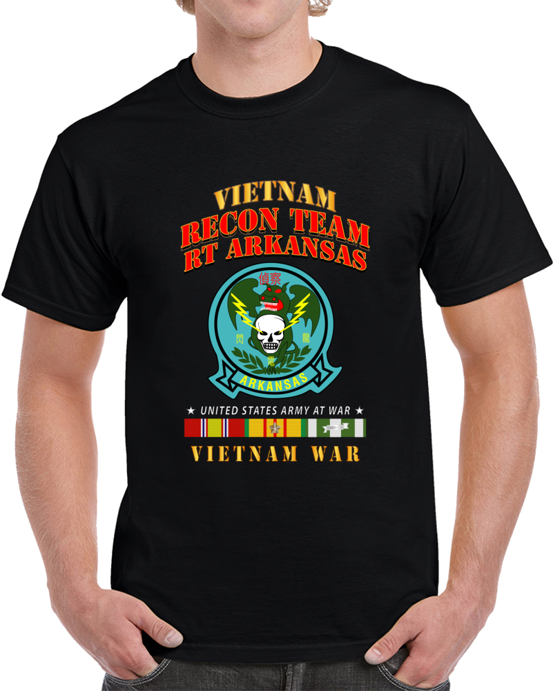 Recon Team -  Recon Team - Rt Arkansas - Dragon - Vietnam War W Vn Svc Classic T Shirt, Crewneck Sweatshirt, Hoodie, Long Sleeve