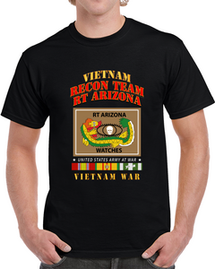 Recon Team -  Recon Team - Rt Arizona - Vietnam War W Vn Svc Classic T Shirt, Crewneck Sweatshirt, Hoodie, Long Sleeve