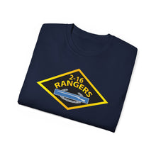 Load image into Gallery viewer, Unisex Ultra Cotton Tee - 2nd Bn, 16th Infantry - Rangers w CIB w Txt X 300
