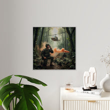 Load image into Gallery viewer, Acrylic Wall Art Panel - Medevac Request - Vietnam
