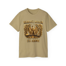 Load image into Gallery viewer, Unisex Ultra Cotton Tee - Warrant officer gold insignia
