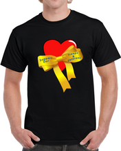 Load image into Gallery viewer, Army - Heart - Yellow Ribbon - Support Troops And Vets X 300 Classic T Shirt, Crewneck Sweatshirt, Hoodie, Long Sleeve
