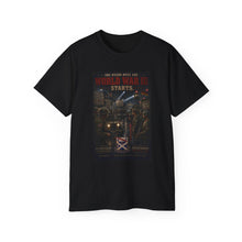 Load image into Gallery viewer, Checkpoint Charlie Tribute Tee — 'World War III Starts' Berlin Brigade (4th Battalion, 18th Infantry)
