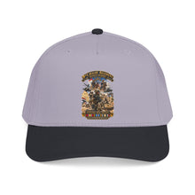 Load image into Gallery viewer, Mid Profile Baseball Cap - Army - Todays Buffalo Soldiers in Iraq - OIF - Cavalrymen at War  w IRAQ SVC - 3D - Enhanced
