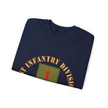 Load image into Gallery viewer, Crewneck Sweatshirt - SSI - 1st Infantry Division - Big Red One X 300
