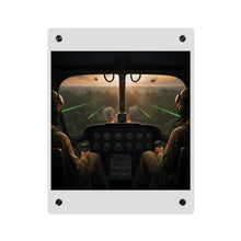 Load image into Gallery viewer, Acrylic Wall Art Panel - Pilots View Hot LZ - Vietnam
