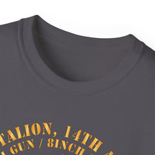 Load image into Gallery viewer, Unisex Ultra Cotton Tee - 6th Battalion, 14th Artillery Regiment - DUI - VN SVC BAR - Top X 300
