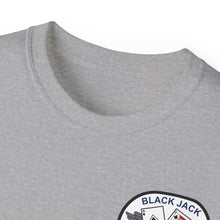 Load image into Gallery viewer, Unisex Ultra Cotton Tee - Vietnam Combat Aviation Vet w Air Crew Badges - HQ &amp; HQ Company 12th Aviation Group Combat Blackjack - Sgt Howard Meyers - 1968-1969 SVC X 300
