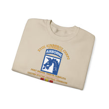 Load image into Gallery viewer, Crewneck Sweatshirt — Army - Xviii Airborne Corps  - Us Centcom - Desert Storm, Desert Shield Veteran
