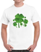 Load image into Gallery viewer, Classic - St. Patrick's Day - Four Leaf Clovers Classic T Shirt, Crewneck Sweatshirt, Hoodie, Long Sleeve
