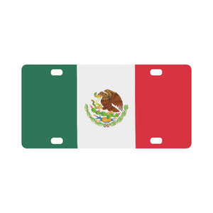 Flag - Flag of Mexico No Txt wo DS X 300 Classic License Plate