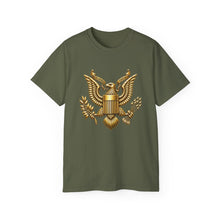 Load image into Gallery viewer, Unisex Ultra Cotton Tee - Army - Eagle - 3D X 300
