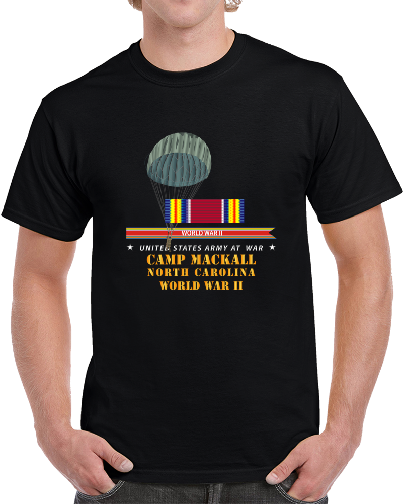 Army - Camp Mackall, Nc  W Svc Wwii W Streame W Jumper  X 300 Classic T Shirt, Crewneck Sweatshirt, Hoodie, Long Sleeve