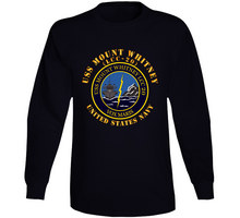 Load image into Gallery viewer, Navy - Uss Mount Whitney (lcc20) - Vox Maris X 300 Classic T Shirt, Crewneck Sweatshirt, Hoodie, Long Sleeve
