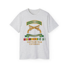 Load image into Gallery viewer, Unisex Ultra Cotton Tee - Army - Sentry Dog - 212th Military Police Company w Br - Ribbon Vietnam War Veteran w VN SVC X 300
