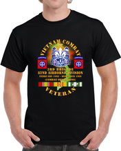 Load image into Gallery viewer, Army - Vietnam Combat Vet W 3rd Bde 82nd Airborne Divsion  W  Dui Fire W  Vn Svc X 300 Classic T Shirt, Crewneck Sweatshirt, Hoodie, Long Sleeve
