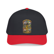Load image into Gallery viewer, Mid Profile Baseball Cap - Army - Vietnam Combat Cavalry Veteran w 1st Cav Div SSI  Big Helo - 3D - Enhanced
