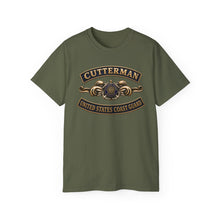 Load image into Gallery viewer, Unisex Ultra Cotton Tee - USCG - Cutterman - Auxiliary w txt - 3D - Enhanced
