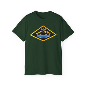 Unisex Ultra Cotton Tee - 2nd Bn, 16th Infantry - Rangers w CIB w Txt X 300