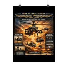 Load image into Gallery viewer, Matte Poster - Fort Rucker - Apache
