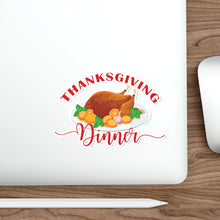 Load image into Gallery viewer, Die-Cut Stickers - Thanksgiving Dinner
